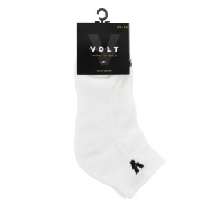  Volt Premium White Socks