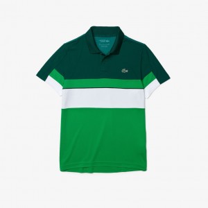  Lacoste Sport Colorblock Breathable Resistant Regular Fit Polo 