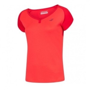  Babolat Play Cap Sleeve Top Tomato Red 