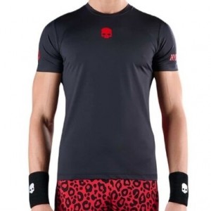  Hydrogen Panther Tech Tee Black Red 
