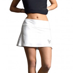  Volt Performance Skirt White 