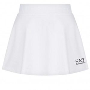  Emporio Armani Jersey Miniskirt White 