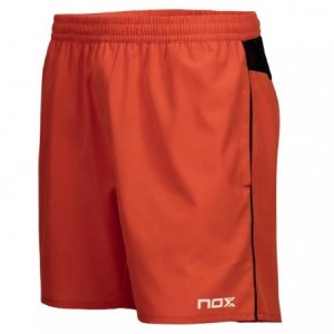  Nox Team Rojo Logo Blanco Short 