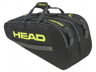 Теннисная сумка для большого тенниса Head Base Racquet Bag M Black Neon купить
