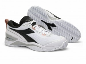Женские кроссовки для большого тенниса Diadora Speed Blushield 5 Clay White Silver купить