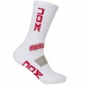    Nox Crew Performance Socks White Red