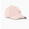        EA7 Woven Baseball Hat Silver Pink/Silver
