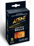 Мячики для настольного тенниса Atemi 3* Orange
