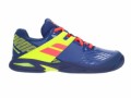 Теннисные кроссовки для харда Babolat Propulse All Court Junior - blue/fluo aero