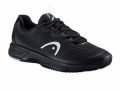 Грунтовые теннисные кроссовки для грунта Head Revolt Pro 4.0 Black-Teal Clay