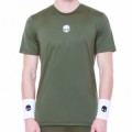 Теннисная одежда для большого тенниса Hydrogen Tech Tee Military Green