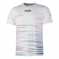 Теннисная одежда для большого тенниса Diadora Icon T-Shirt Optical White