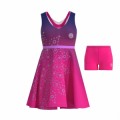 Платье для теннисаBidi Badu Colortwist 2In1 Dress Dark Blue Pink