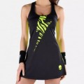 Платье для теннисаHydrogen Tiger Tech Dress Black Fluo Yellow