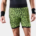 Теннисная одежда для большого тенниса Hydrogen Panther Tech Shorts Fluo Yellow