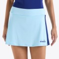 Теннисная одежда для большого тенниса Diadora L. Core Skirt Bright Baby Blue