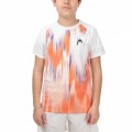      Head Topspin T-Shirt Boys Flamingo/Print Vision
