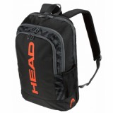 Теннисные сумки для большого тенниса Head Base Backpack 17L Black Orange