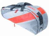 Теннисные сумки для большого тенниса Head Elite 6R Grey Orange