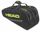Теннисные сумки для большого тенниса Head Base Racquet Bag M Black Neon